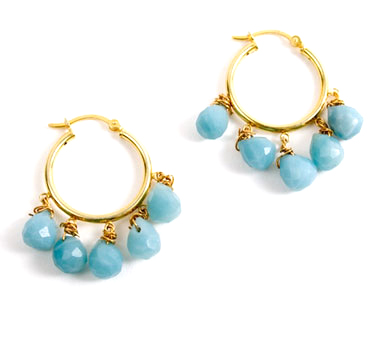 Mai Mai Jewels Amazonite Drop Earrings
